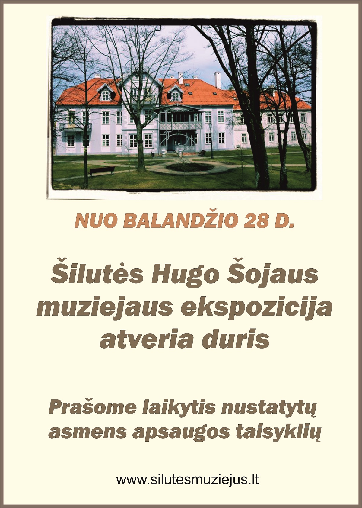 Šilutės Hugo Šojaus muziejaus ekspozicija atveria duris