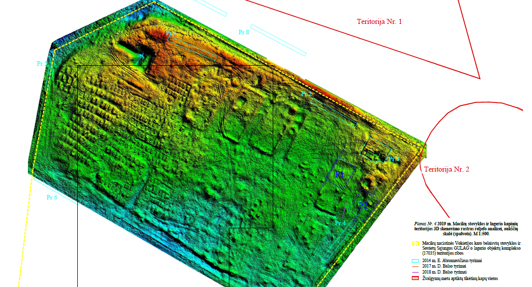 Macikų lagerių 2019 m. archeologinių žvalgymų ataskaita