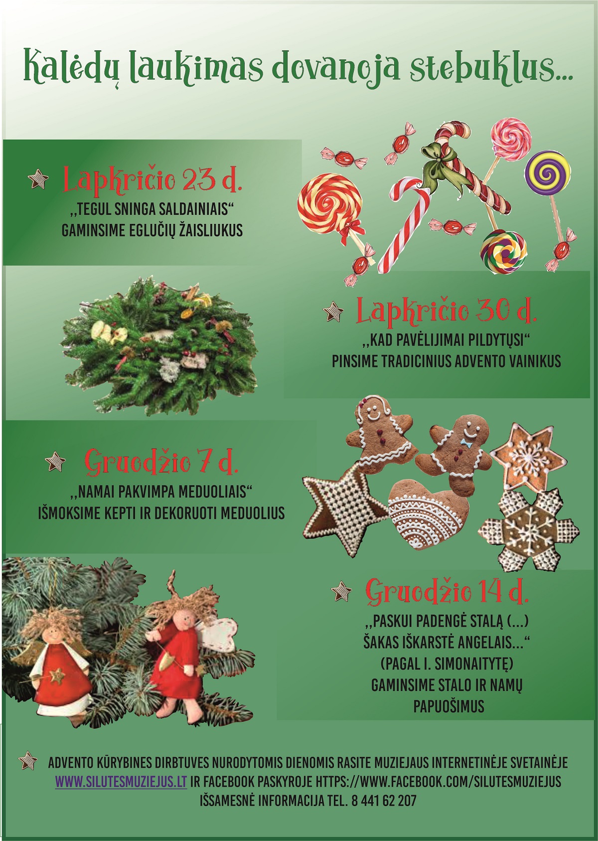 Kalėdų laukimas dovanoja stebuklus…