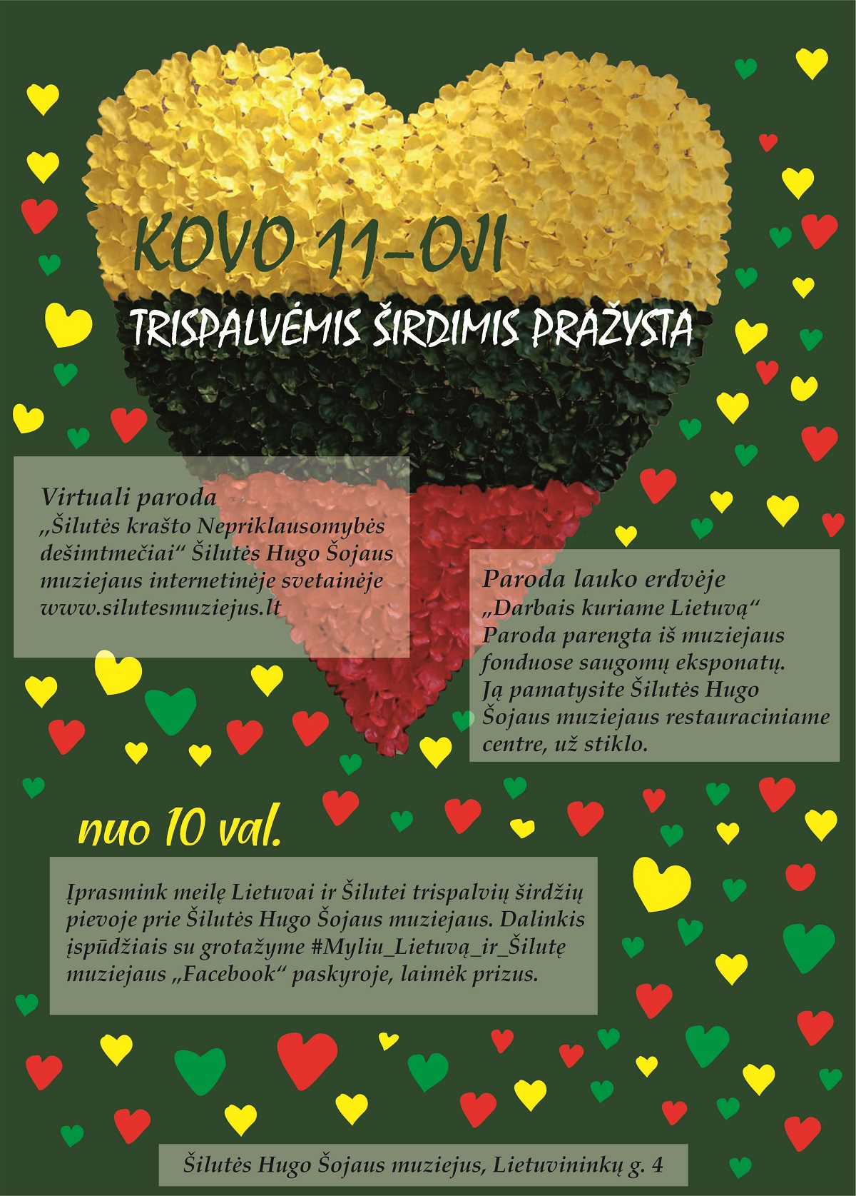 KOVO 11-OJI TRISPALVĖMIS ŠIRDIMIS PRAŽYSTA