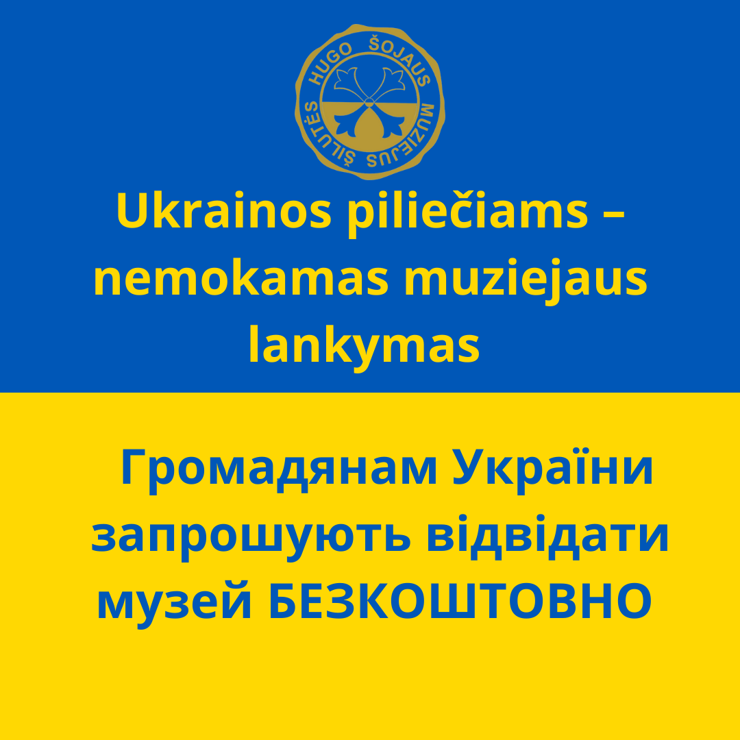 Nemokamas muziejaus lankymas Ukrainos piliečiams