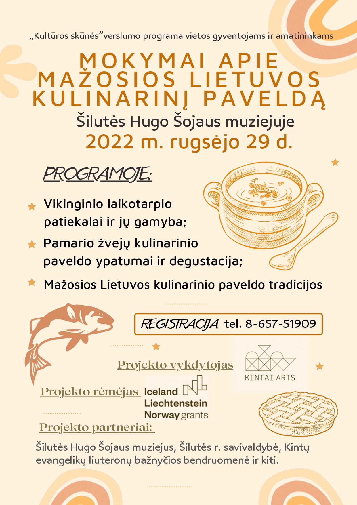 Mokymai apie Mažosios Lietuvos kulinarinį paveldą
