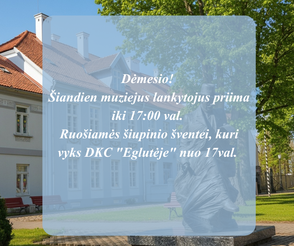 DĖMESIO!