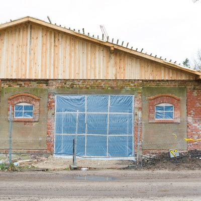 Karvidžių pastato restauracija. 2012 m.