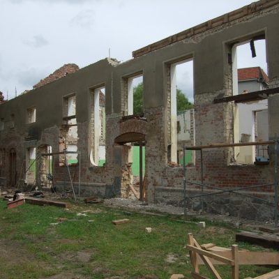Arklidžių pastato restauracija. 2012 m.